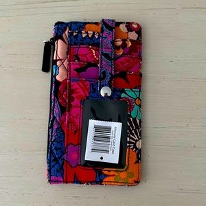 Vera Bradley ultimate card case in Floral Fiesta